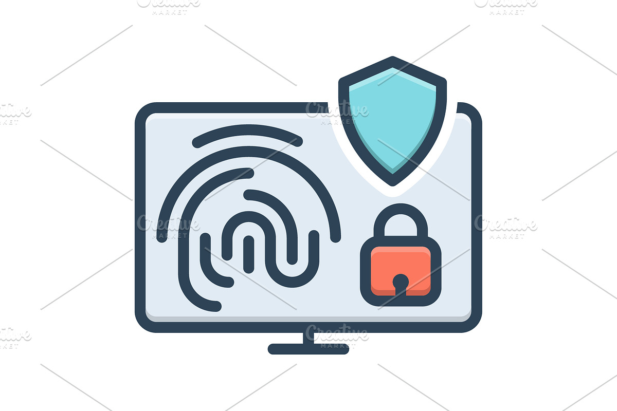 Security protection color icon, a Duotone Icon by Creative priyanka