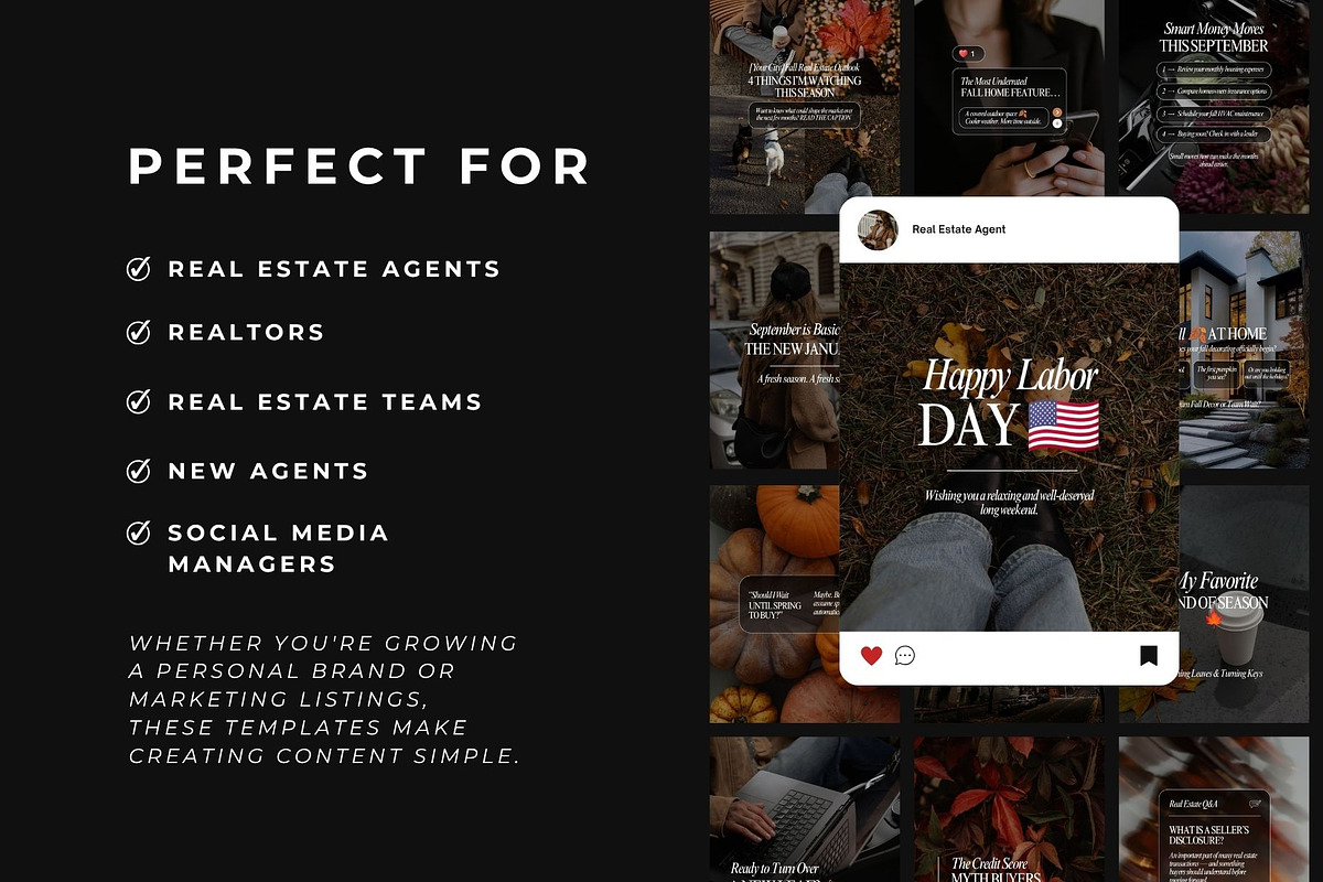September Real Estate Templates, a Social Media Template by Instprofi | Studio Estimo (Photo 6 of 7)