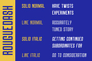 Roguedash - Stylish Sans Font Family, a Sans Serif Font by StringLabs (Thumbnail 2 of 10)