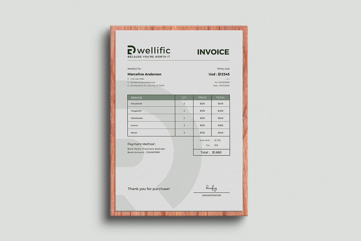 Standard Corporate Identity, a Stationery Template by Graphic Fabrica (Photo 3 of 6)