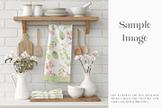 Kitchen Towel Mockups, a Household Mockup by mock-ups (Thumbnail 6 of 15)
