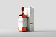 Square Liquor Bottle Mockup, a Cups & Container Mockup by pmvch (Thumbnail 6 of 15)