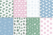 Nature seamless patterns set, a Pattern Graphic by Swetsol (Thumbnail 2 of 4)