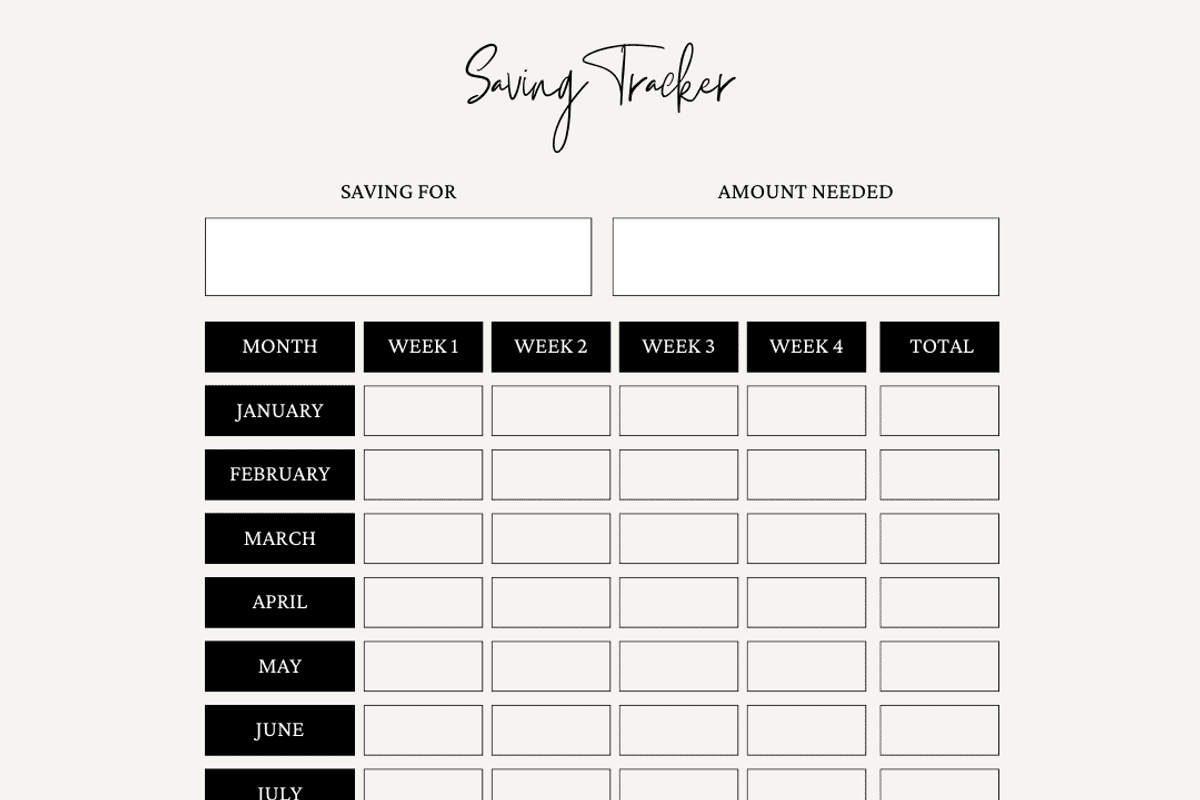 Financial Planner, a Stationery Template by Brand Your Biz Co. (Photo 10 of 10)