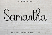 Samantha, a Handwritten Font by FreshTypeINK (Thumbnail 1 of 8)