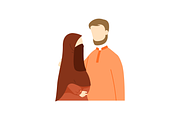 Faceless Muslim Family Illustrations, a Person Illustration by Berkah Studio (Thumbnail 10 of 11)