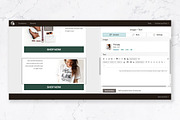 Canva & Mailchimp Newsletter | Green, an Email Template by Thirty One Palms Studio (Thumbnail 8 of 9)