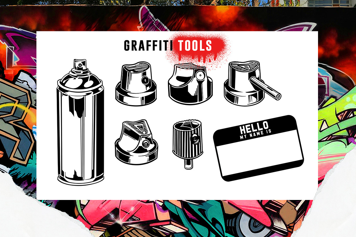 PROCREATE GRAFFITI BOMBING (SALE) preview 3