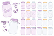 Lavender Jar Vectors & Clipart, an Illustration by Amanda Ilkov (Thumbnail 2 of 4)