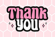 Pink Crab - Cute Retro Font, a Serif Font by Airotype (Thumbnail 10 of 10)