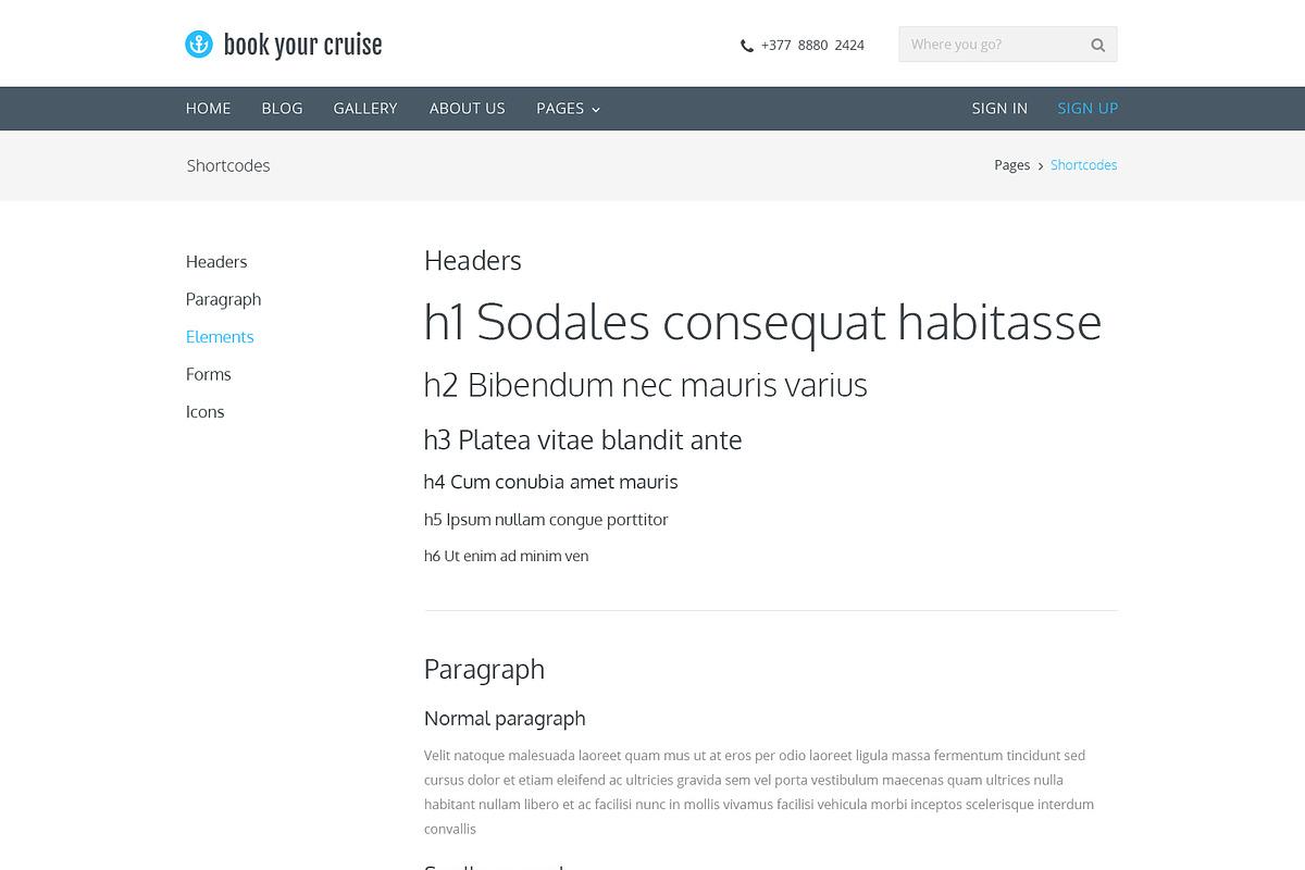 Book Your Cruise - Booking PSD, a Websites & App Template by bestwebsoft (Photo 5 of 5)