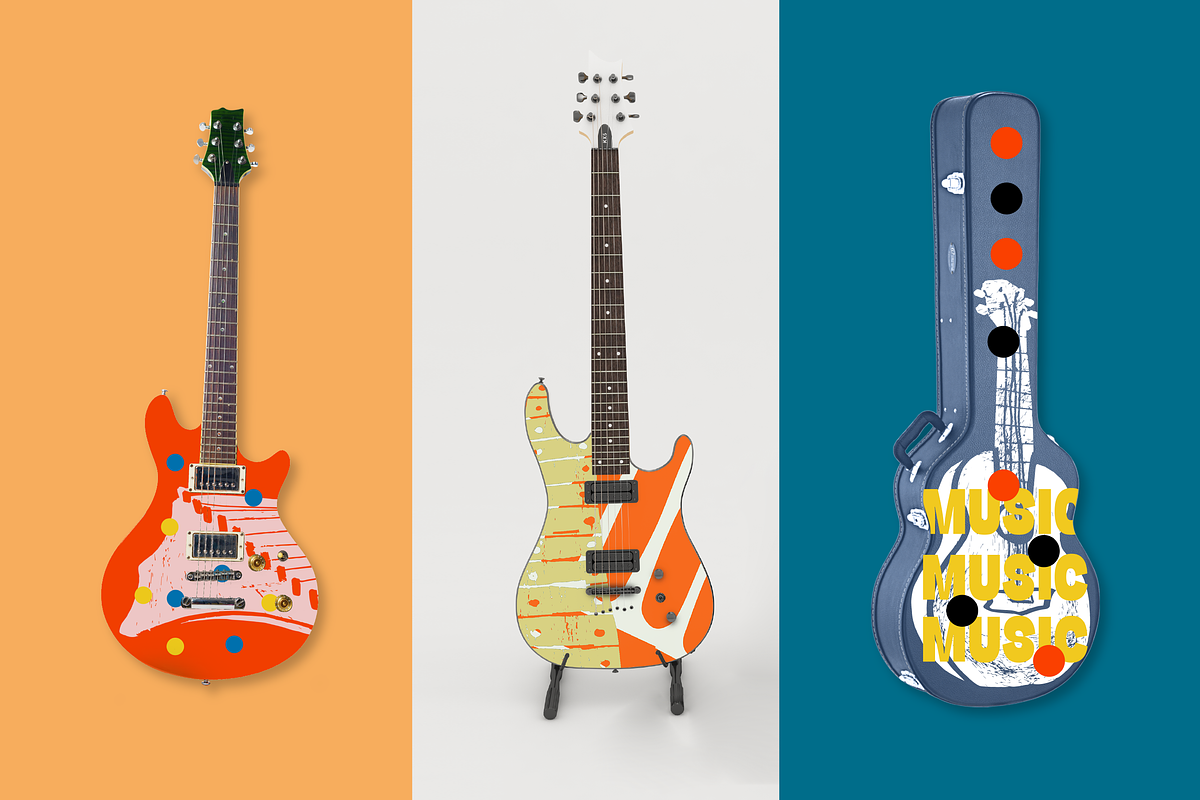 Musical instruments illustrations, an Illustration by Zhuna (Photo 12 of 16)
