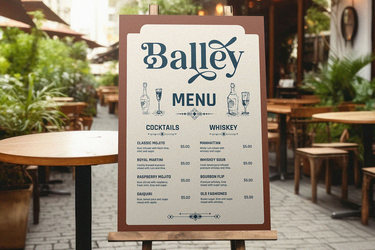 Relina - Elegant Decorative Serif, a Serif Font by Jimoji (Photo 5 of 7)