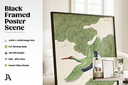 Black Framed Poster 2x3 PSD Mockup, a Household Mockup by Julian Adams (Thumbnail 2 of 3)