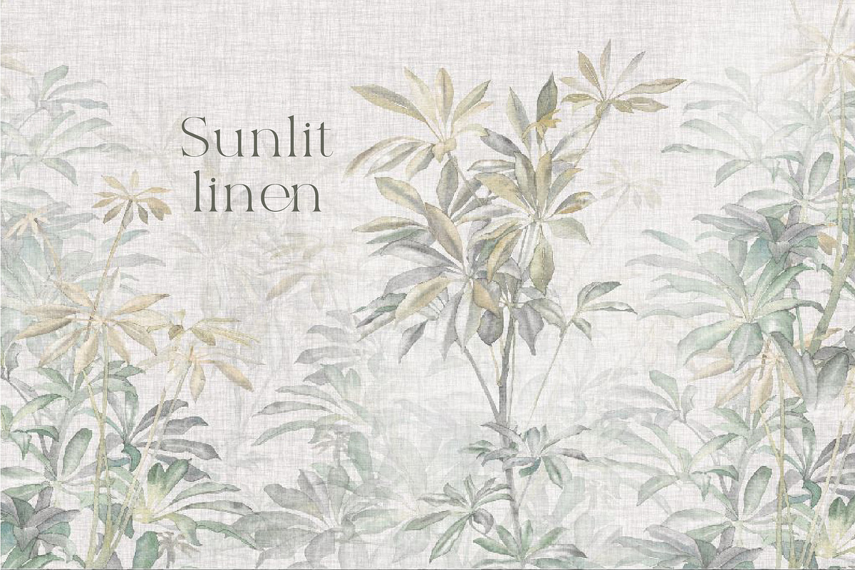Garden Retreat botanical wall mural, a Wallpaper Graphic by Timofi Art (Photo 4 of 15)