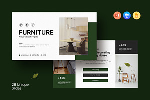Furniture Presentation Template, a Presentation Template by Slide_Genius1