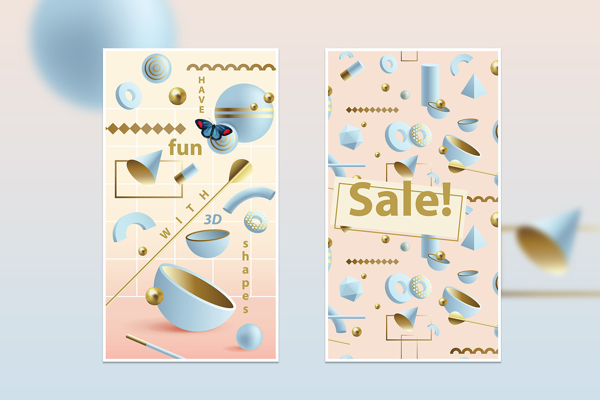 Illusion-Instagram Posts and Stories, a Social Media Template by Polar Vectors (Photo 6 of 20)