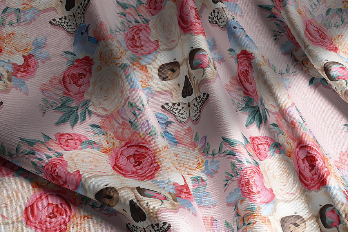 Vitam et Mortem, Pattern and Motif, a Pattern Graphic by GreyLilac (Photo 5 of 6)