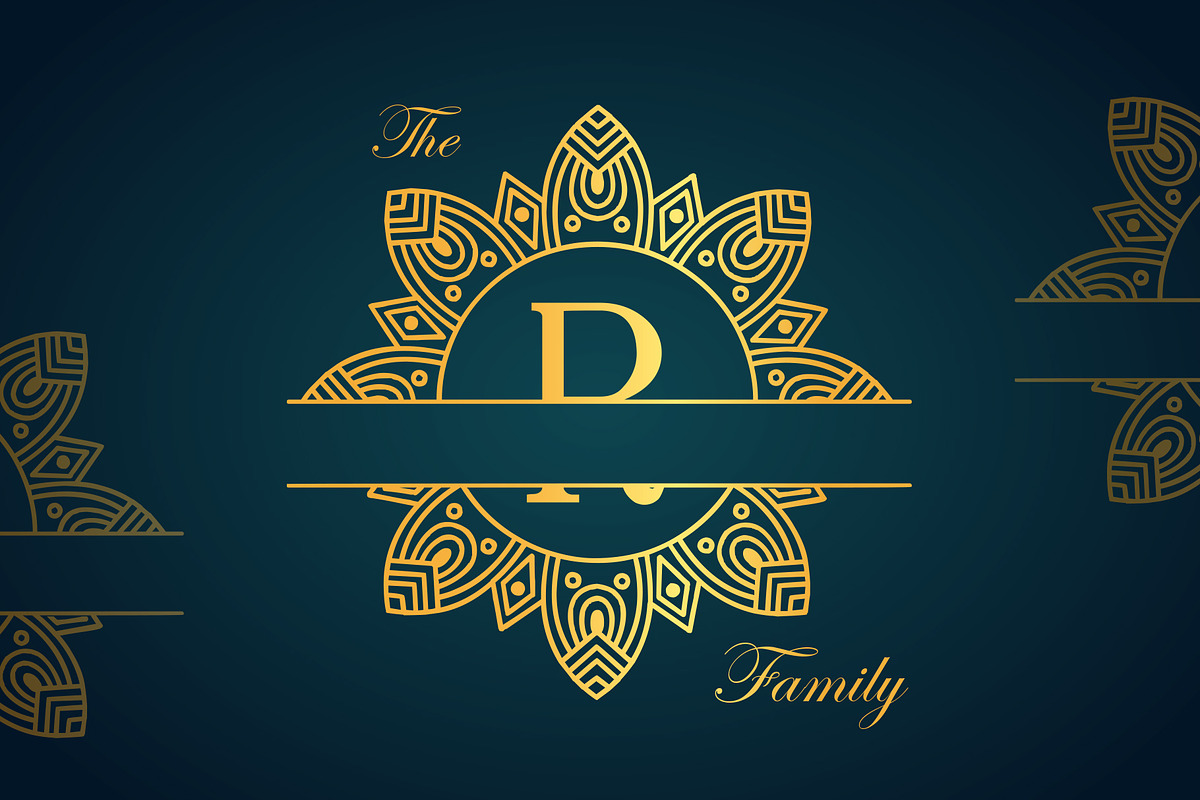 Diamond Mandala Monogram, a Symbol Font by Dm Studio (Photo 4 of 8)
