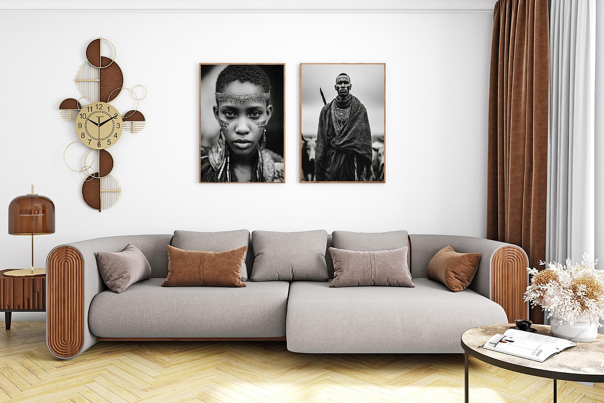 The Soul of Africa Wall Art Set, an Illustration by PrintablesByFranklyn (Photo 4 of 7)