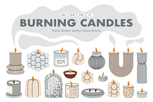 Burning vector candles