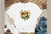 Watercolor Cozy Summer Clipart, an Illustration by Sublimation Artist (Thumbnail 4 of 6)