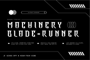 VB Sortina - Futuristic Display Font, a Sans Serif Font by VALIANTBROTHA (Thumbnail 9 of 11)