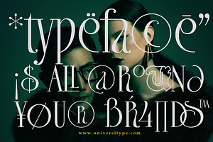 UT Sagora Glamour - A Luxury Font