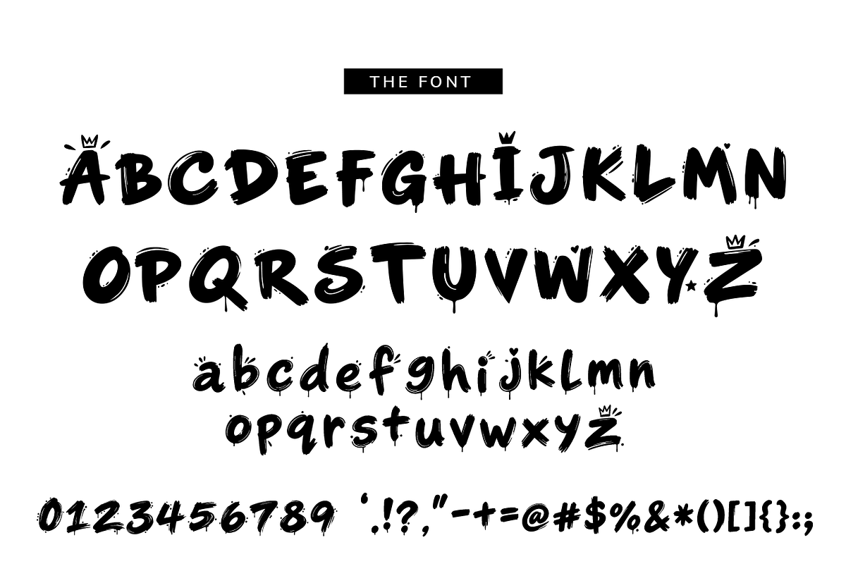 Glphzilla, a Handwritten Font by OMG IT'S LINDZ (Photo 6 of 6)