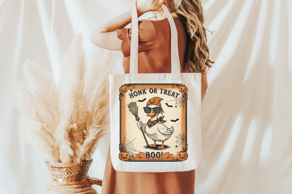 Girly Goose Png,Honk or Treat Png, an Illustration by DreamCafeArt (Photo 3 of 7)