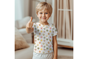 Retro Smiles Seamless Pattern, a Pattern Graphic by OwlAndFern (Thumbnail 5 of 17)