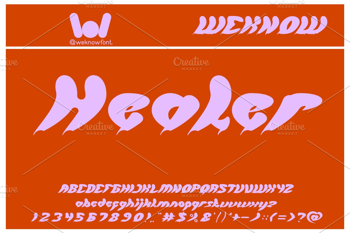 Let It be font, a Font by weknow (Photo 5 of 5)