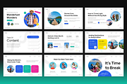 Travel Google Slides Presentation, a Presentation Template by Annora Studio (Thumbnail 2 of 7)