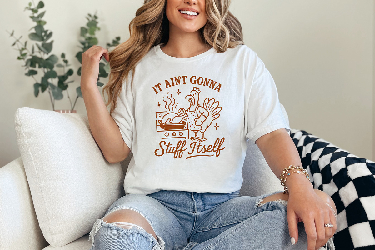 It Aint Gonna Stuff Itself Shirt, an Illustration by SharpMarketplace (Photo 6 of 9)