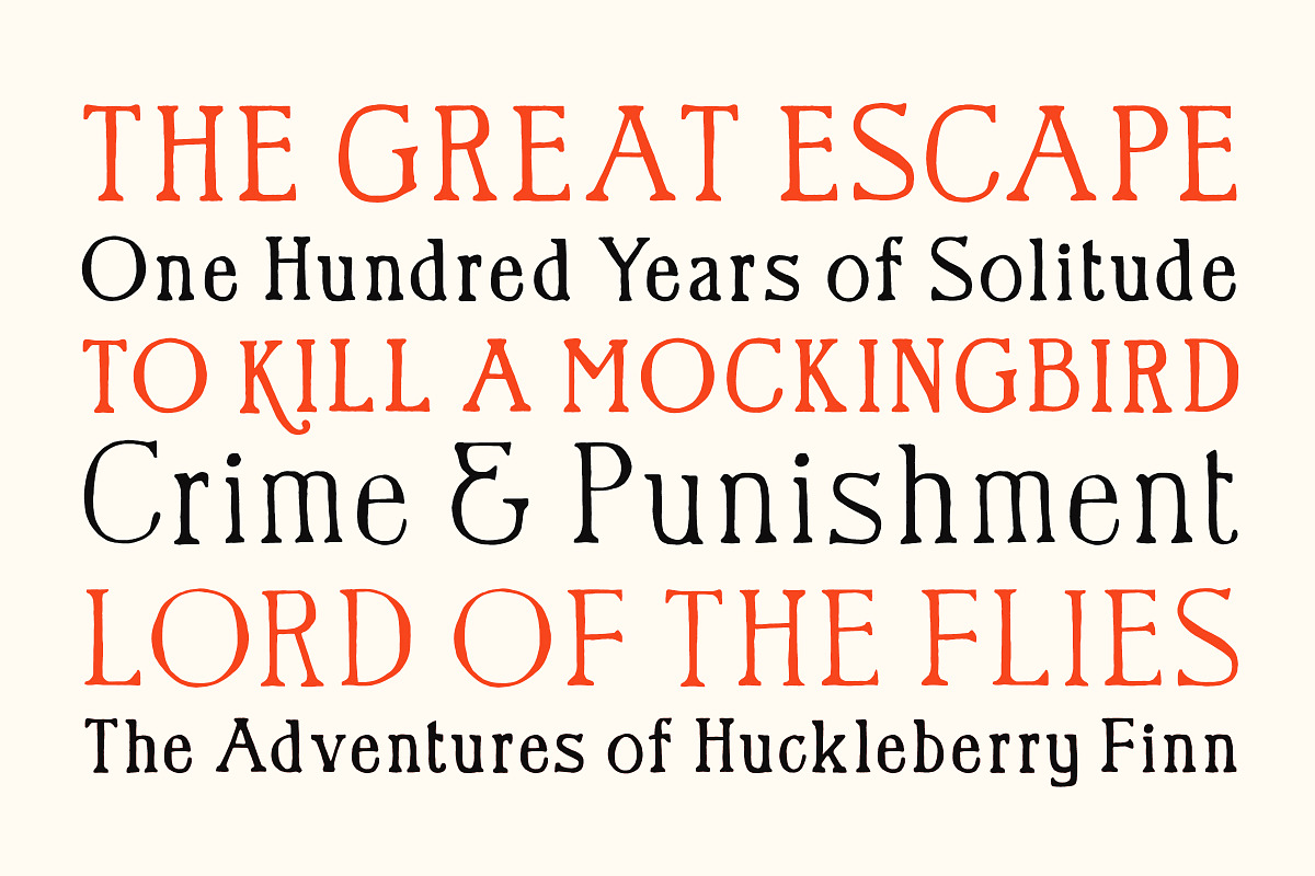 Quarterly - Quirky Handwritten Font, a Serif Font by Tom Chalky (Photo 4 of 10)