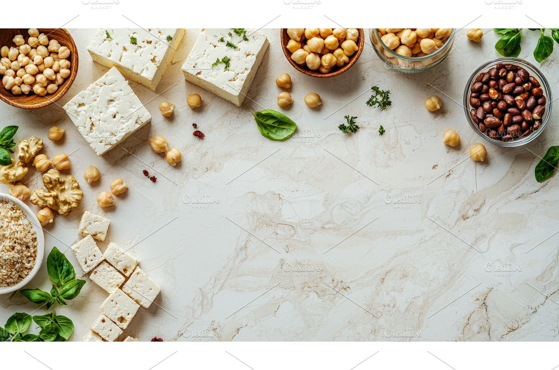 Vegan Protein Sources: Tofu, a Food & Drink Photo by Rodica Ciorba