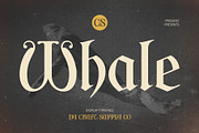 CS Whale – Gothic Uncial Font, a Blackletter Font by Craft Supply Co. (Thumbnail 1 of 8)