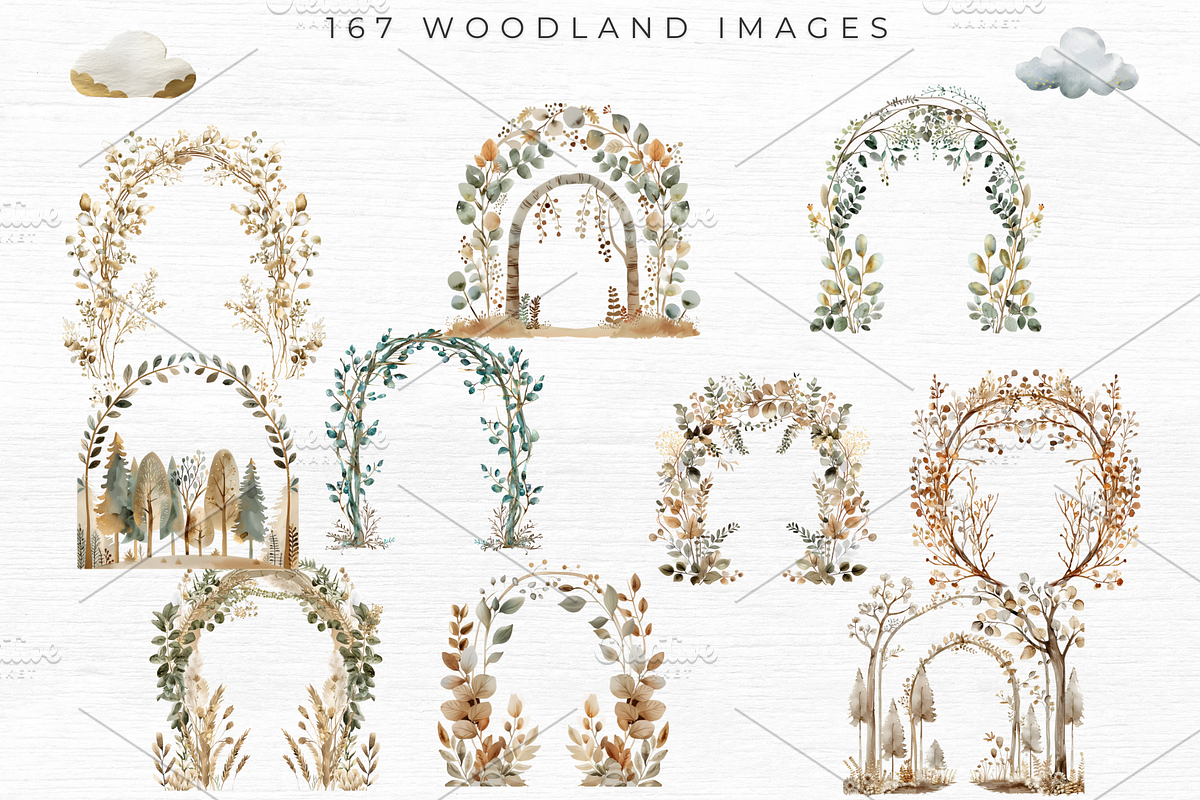 Woodland Animal Clipart, an Animal Illustration by EllyandLima (Photo 8 of 10)