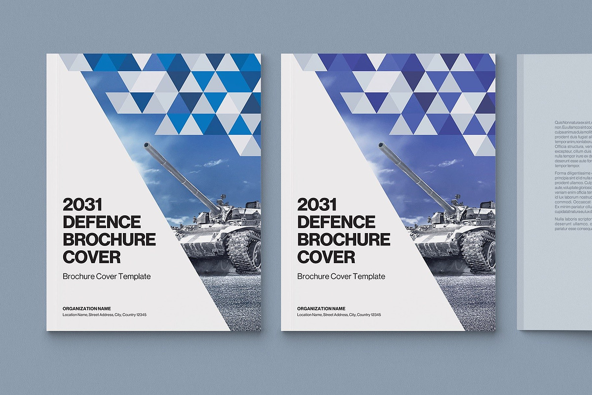 Geometric Brochure Cover Template, a Brochure Template by BrandPacks (Photo 5 of 6)