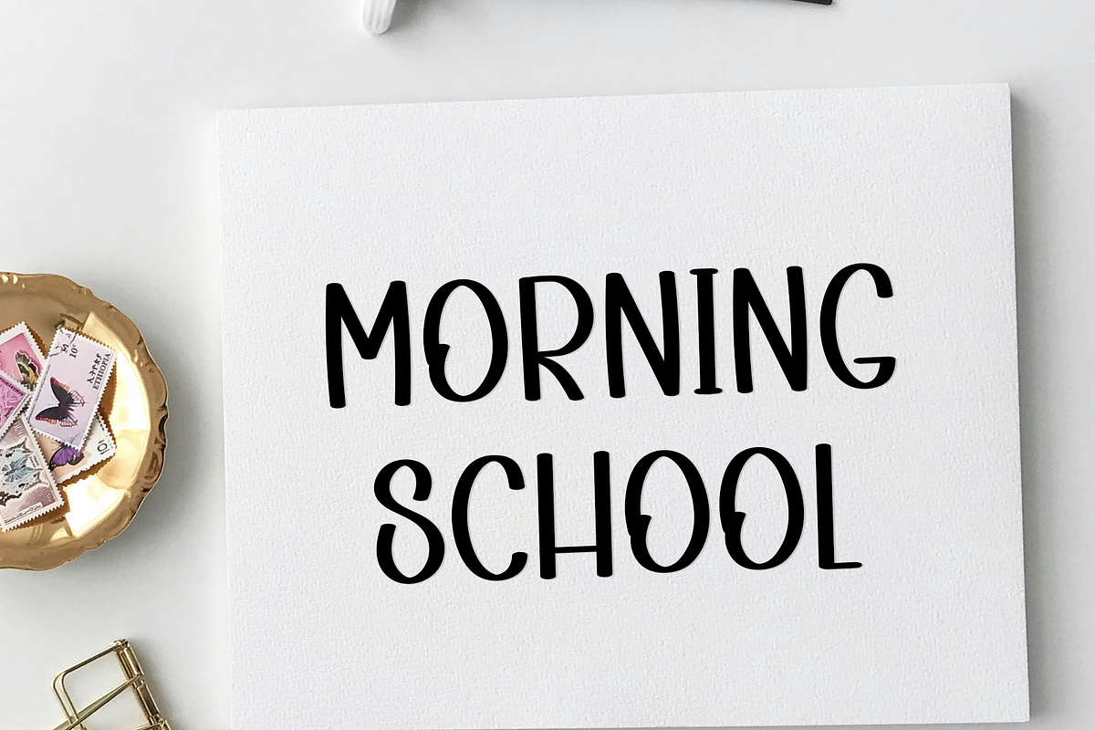 School Varsity, a Script Font by FreshTypeINK (Photo 6 of 8)