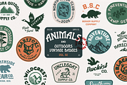 Animal & Outdoor Badges Vol. 2, a Branding & Logo Template by Skilline Supply Co. (Thumbnail 1 of 11)