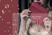 Flower Dust Overlays & Paper Texture, a Texture Graphic by Purple (Thumbnail 15 of 15)