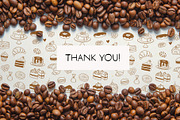 Cozy coffeeshop: tea and coffee art, a Food Illustration by harmonia_green_art (Thumbnail 8 of 8)