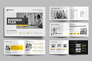 Professional Business Plan Brochure, a Brochure Template by MightyDesign (Thumbnail 1 of 8)