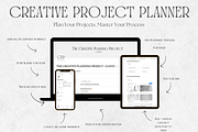 Notion Template for Creatives- White, a Design Template by flowē (Thumbnail 1 of 5)