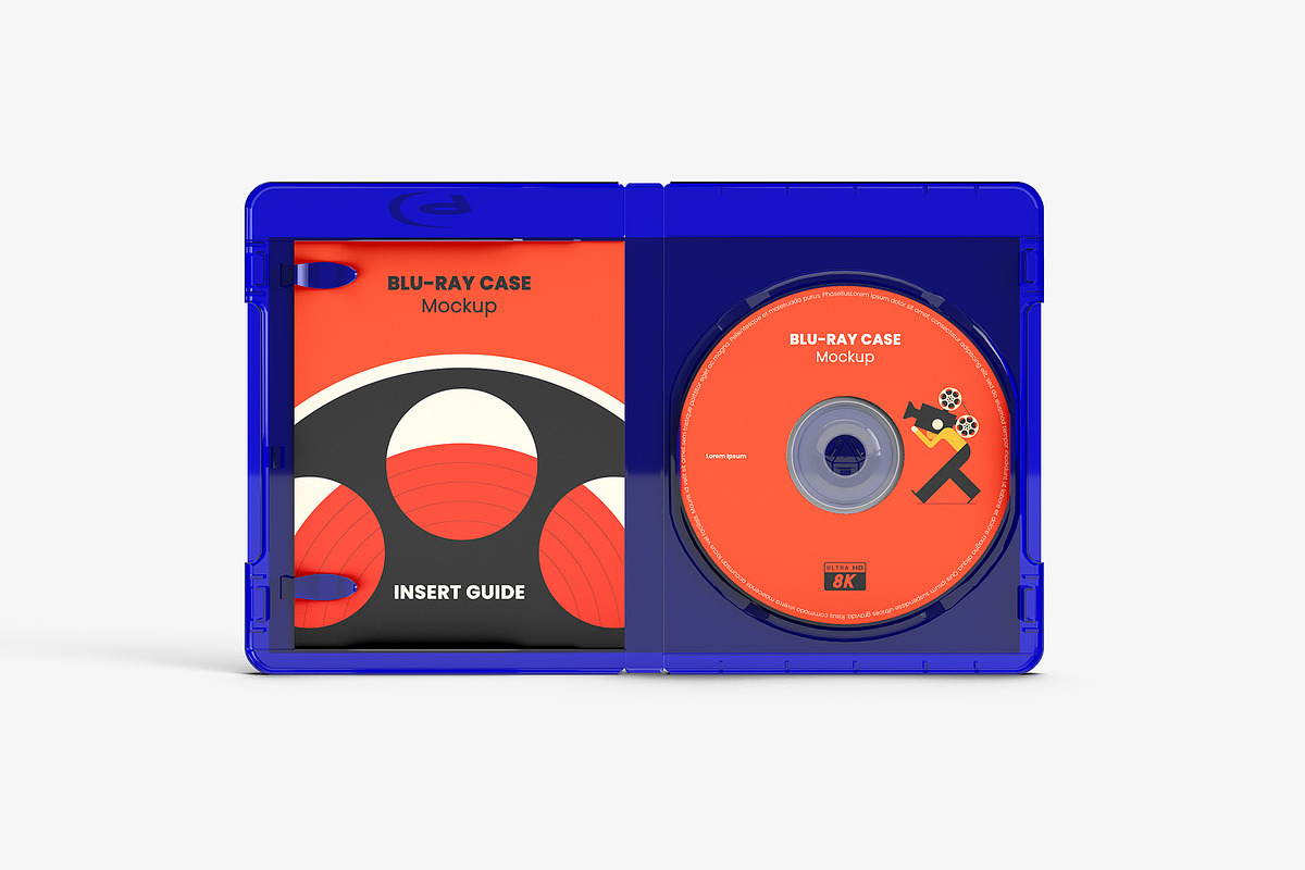 Blu-Ray / DVD Case Mockup - 10 views, a Packaging Mockup by Illusiongraphic (Photo 7 of 20)