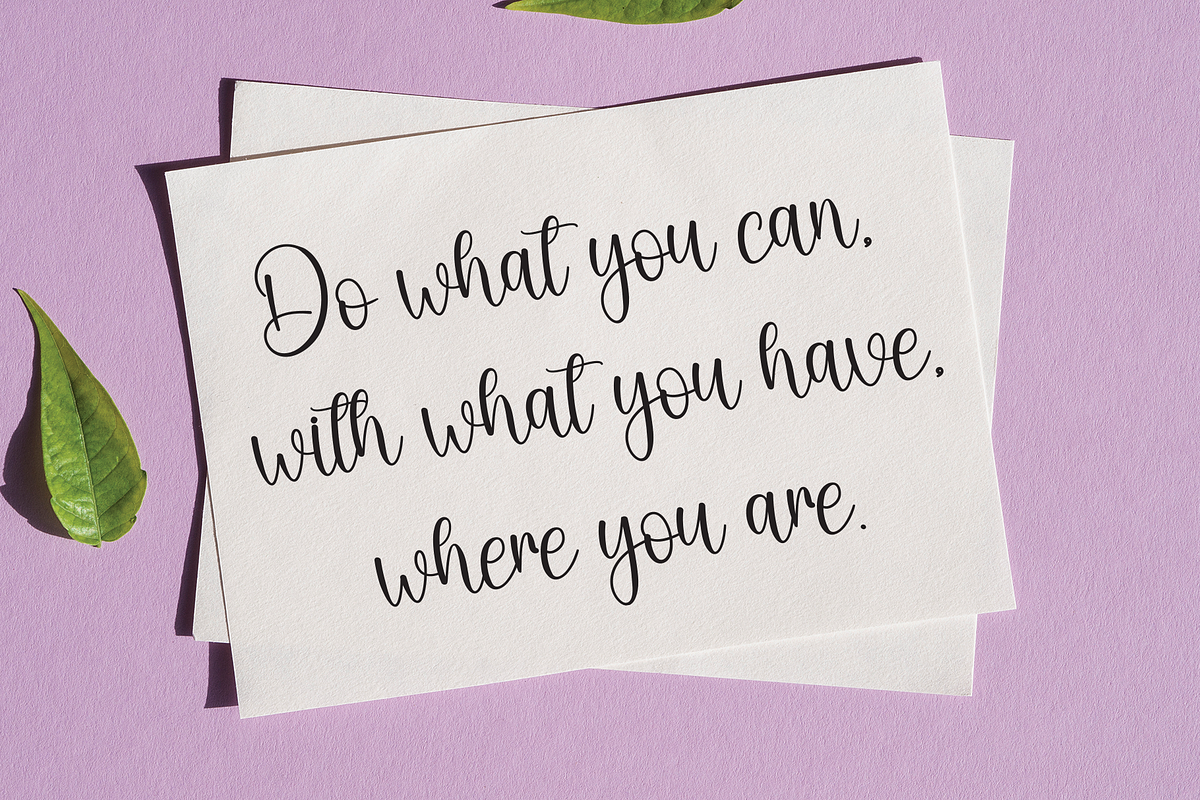 Hostania | Script Font, a Handwritten Font by Scratchones (Photo 4 of 9)
