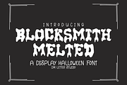Blocksmith Melted, a Sans Serif Font by Dm Studio (Thumbnail 1 of 10)