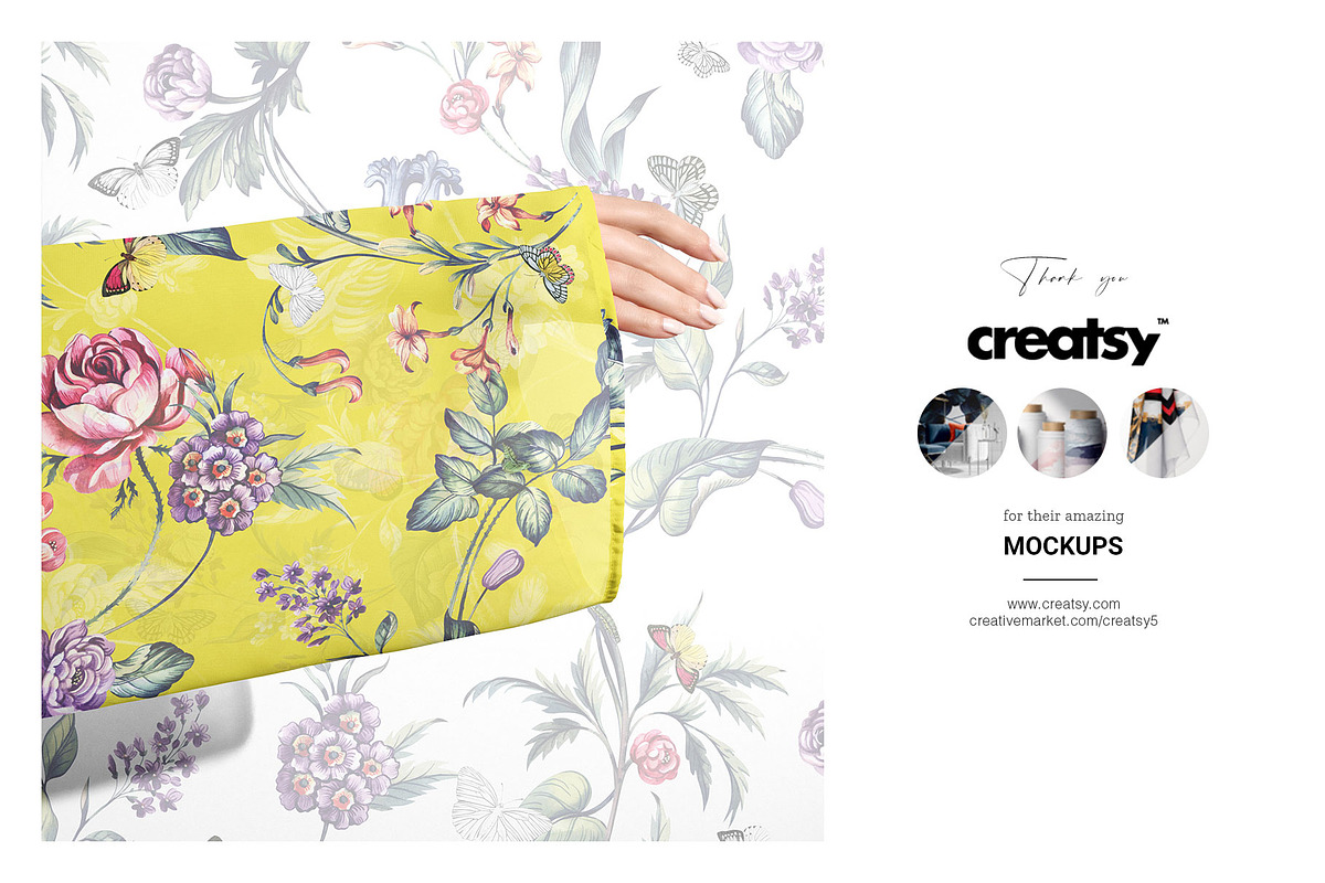 Jali Florals, Painted Watercolours!, a Pattern Graphic by Pink Linen (Photo 5 of 9)