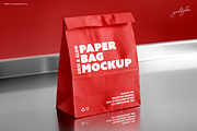 Paper Bag Mockup Set – 2 PSD Files, a Packaging Mockup by Grid&Glow (Thumbnail 3 of 4)